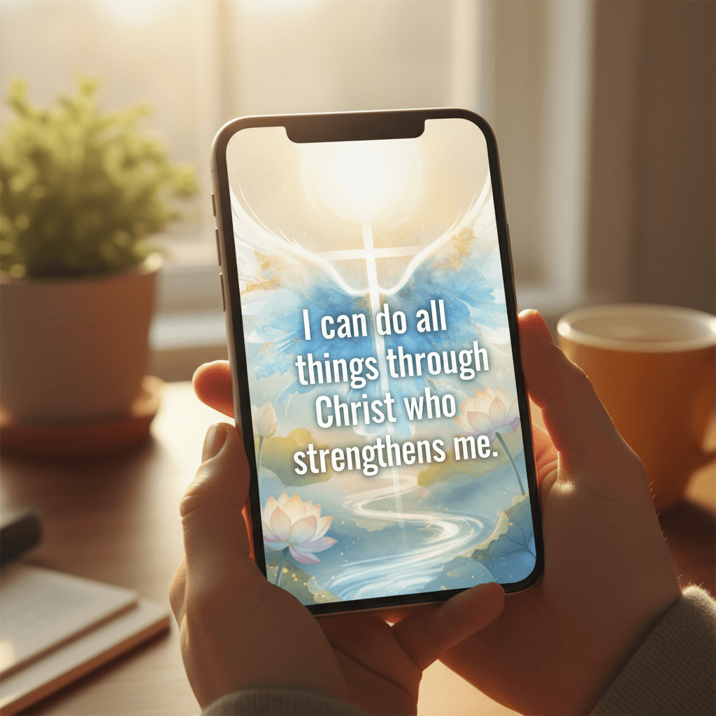 Bible Scheduler daily verse display